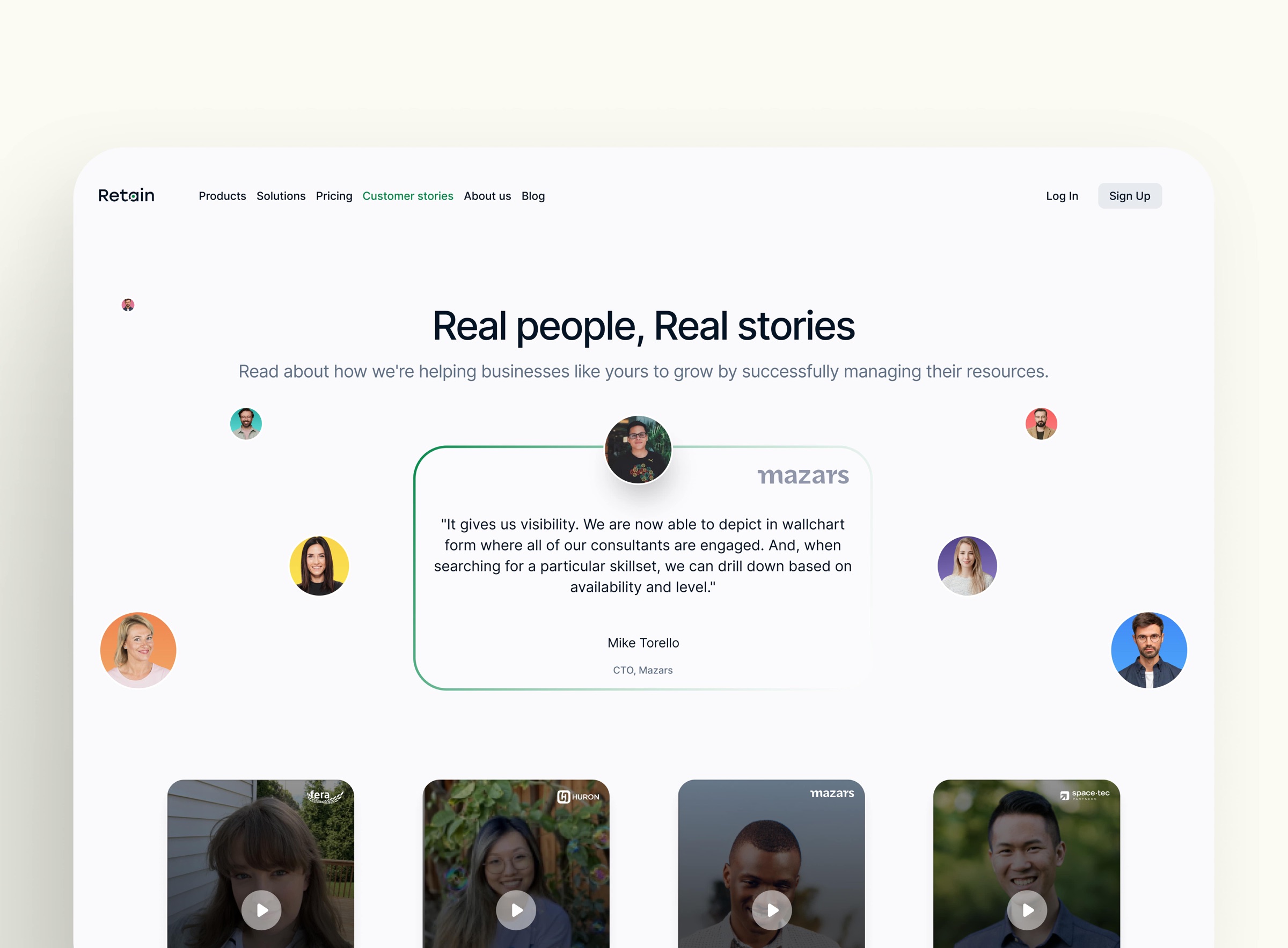 Real stories