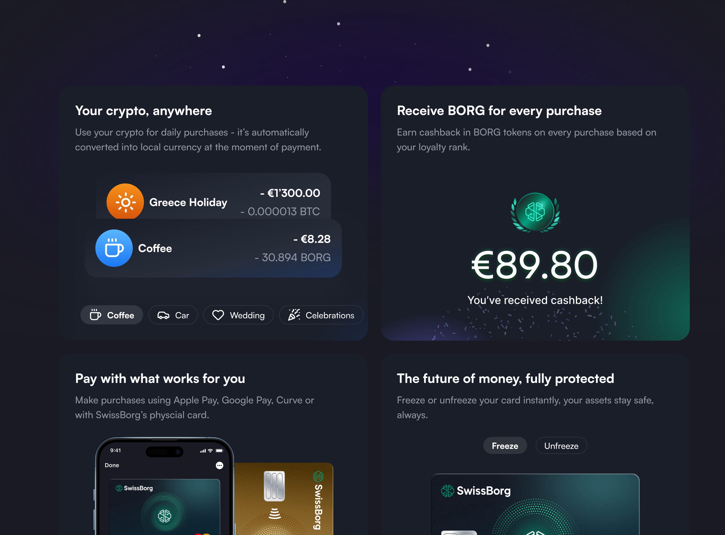 SwissBorg card